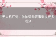 无人机汪涛：航拍运动赛事激发更多观众