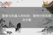 警察与机器人的纠纷：案例分析和解决方案
