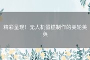 精彩呈现！无人机蛋糕制作的美轮美奂