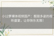 小12萝裸体视频国产：靓丽多姿的视听盛宴，让你快乐无限！