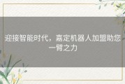 迎接智能时代，嘉定机器人加盟助您一臂之力