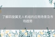 了解四旋翼无人机组的应用场景及市场趋势